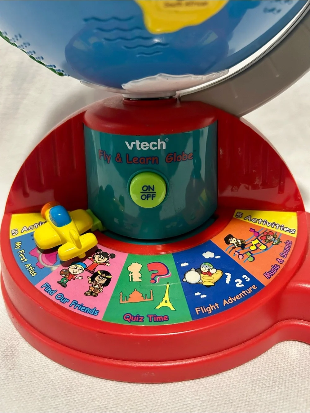 VTech Fly & Learn Globe Interactive Educational Toy Tested Working
